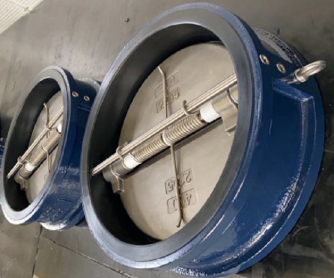 Vulcanized Butterfly Valve Seat EPDM / NBR Double Disc Check Valve Seat