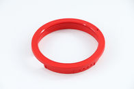 Pressure Cooker Flat Rubber O Rings , Red High Temp O Rings For Butterfly Valve