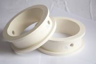 White Rubber NBR Valve Seat Long Lifespan Tongue - And - Groove Seat Design