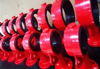 Moulded And Vulcanized Rubber Valve Seat In Butterfly Valve Body , NBR Valve Seat