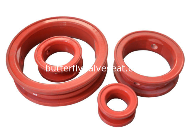 High Elasticity Butterfly EPDM Valve Seat Size 2 - 24 Inch Rubber Material