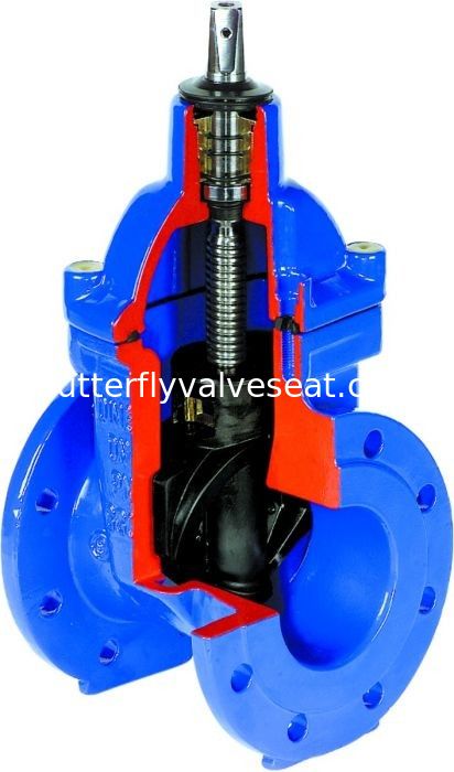 Coated Wedge Rubber Valve Seat For Resilient Seated Gate Valve 2 '' - 24 '' Size