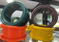 Silicone rubber valve seats for butterfly valve, durometer 50±5