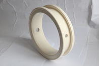 Wafer/ Flange Type Butterfly Valve Seat Potable White Color FKM/FPM Material