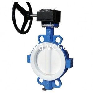 Full PTFE Lined Butterfly Valve Seat For Wafer / Lug / Flanged Valve 2 '' - 24 '' Size