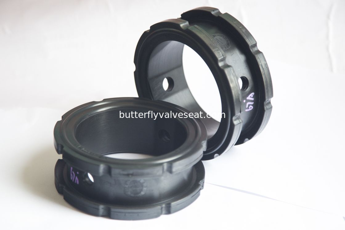 EPDM / NBR Butterfly Valve Seat For Wafer / Lug / Flanged Butterfly Valve