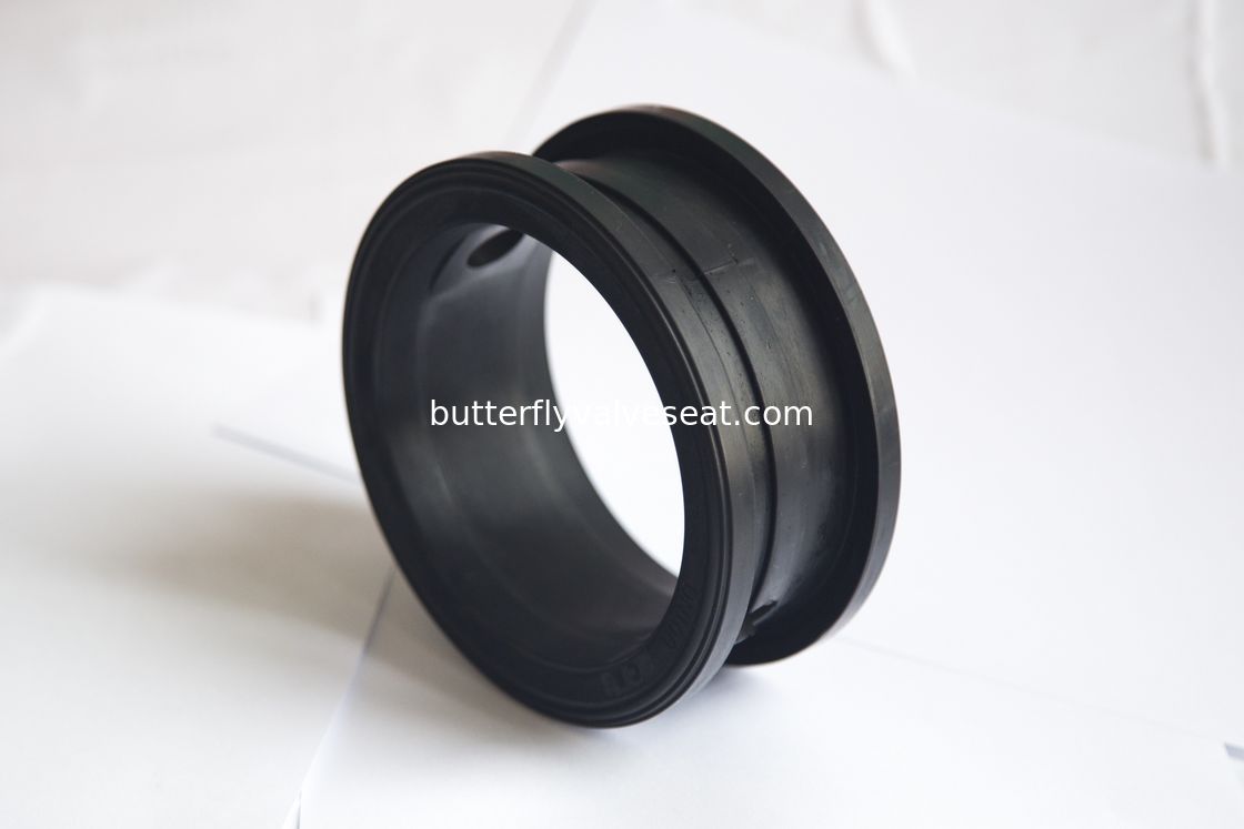 Oil Resistance Buna - N Rubber Seat , Wafer / Lug Butterfly Valve Seat