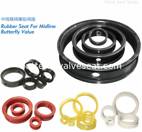 Customized Pure Rubber Valve Seat Series For Midline Butterfly Valves