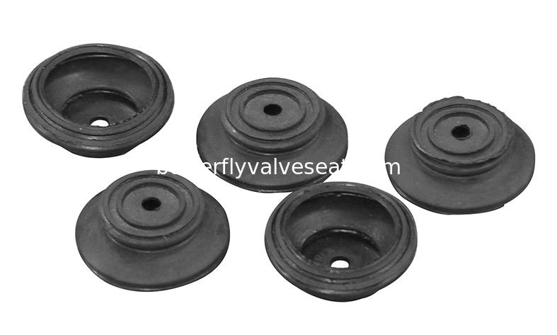 Black Color Customized Auto Rubber Parts Fastener Sealings For Automotives